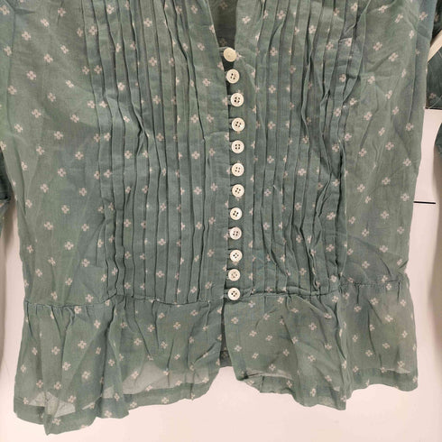 マークバイマークジェイコブス Marc by Marc Jacobs 総柄プリーツブラウス レディース JPN:4
