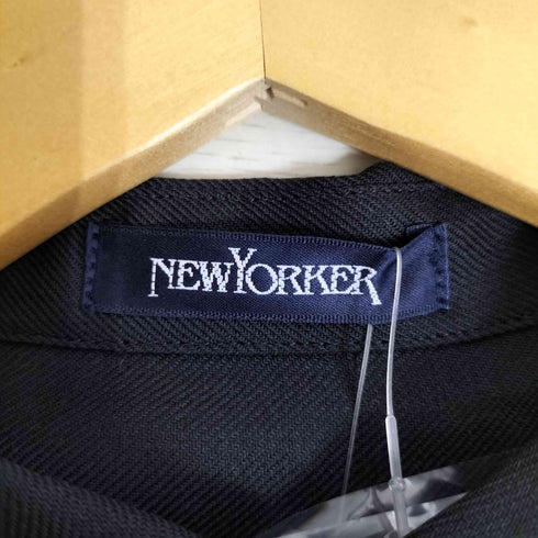 ニューヨーカー NEWYORKER TWツイル ライン切替えシャツワンピース レディース 9AR