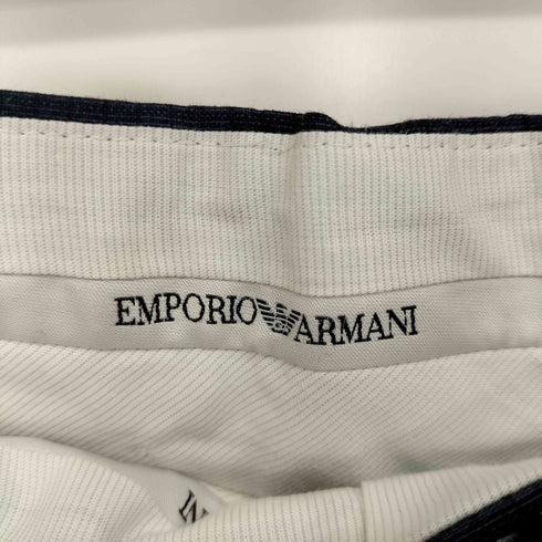 エンポリオアルマーニ EMPORIO ARMANI チェックウールスラックスパンツ メンズ EUR:46-48