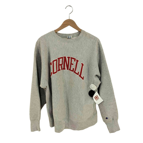チャンピオン Champion 80s MADE IN USA トリコタグ REVERSE WEAVE カレッジプリント霜降りスウェット CORNELL メンズ import:XL