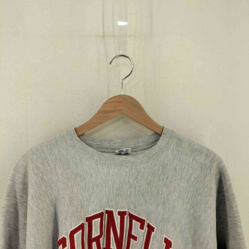 チャンピオン Champion 80s MADE IN USA トリコタグ REVERSE WEAVE カレッジプリント霜降りスウェット CORNELL メンズ import:XL