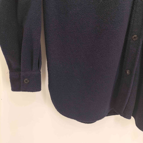 ダナキャランニューヨーク DKNY ロゴ刺繍フリースシャツ メンズ import:M
