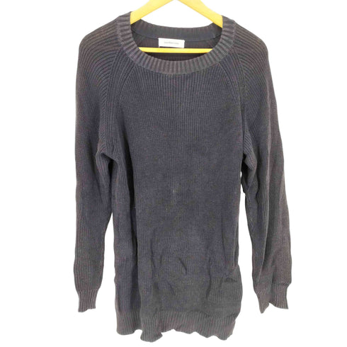 モンキータイム MONKEY TIME STONE/WASH AZE CN LS/ニット メンズ JPN:L