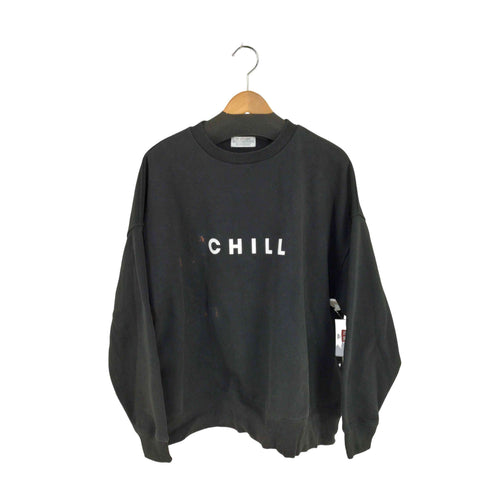 ポエトミーツダブワイズ POET MEETS DUBWISE CHILL Oversied Sweat チルオーバーサイズスウェット メンズ JPN:L