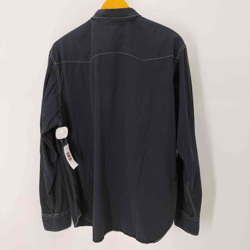 ポロバイラルフローレン Polo by RALPH LAUREN L/S ステッチウエスタンシャツ メンズ import:XL