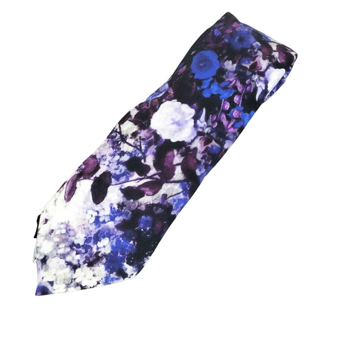 ヴィヴィアンウエストウッド Vivienne Westwood MADE IN ITALY 花柄転写プリントシルクネクタイ メンズ