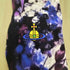 ヴィヴィアンウエストウッド Vivienne Westwood MADE IN ITALY 花柄転写プリントシルクネクタイ メンズ