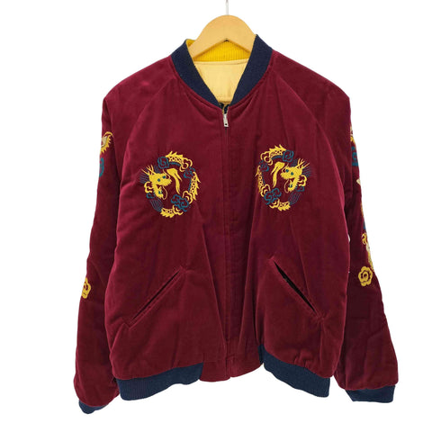 テイラートウヨウ TAILOR TOYO テーラー東洋 SOUVENIR JACKET 別珍×サテンキルト DRAGON×JAPAN MAP リバーシブルスカジャン メンズ JPN:M