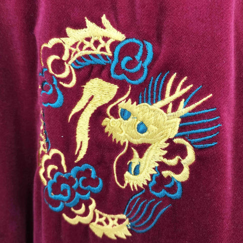 テイラートウヨウ TAILOR TOYO テーラー東洋 SOUVENIR JACKET 別珍×サテンキルト DRAGON×JAPAN MAP リバーシブルスカジャン メンズ JPN:M