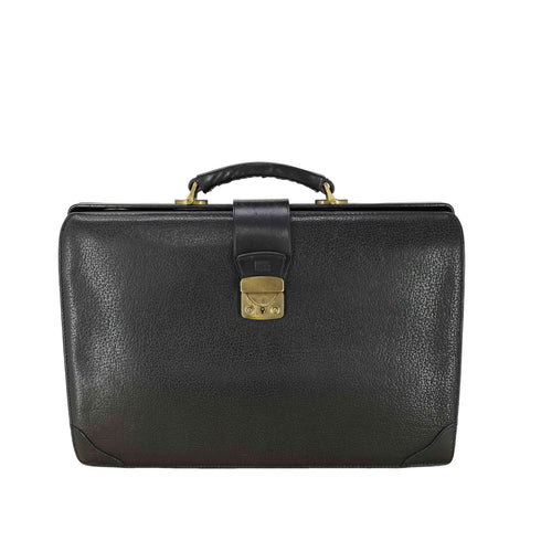 ダックスロンドン DAKS LONDON レザー ブリーフバッグ メンズ ONE SIZE