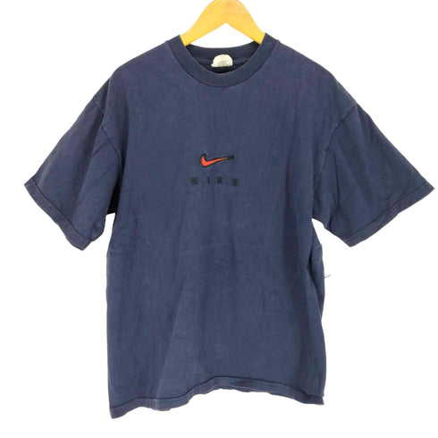ナイキ NIKE MADE IN USA スウッシュ刺繍半袖Tシャツ メンズ L