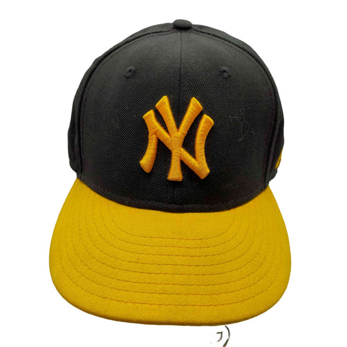 ニューエラ NEW ERA 90-00S 青タグ 59FIFTY ベースボール ロゴ NY 刺繍 キャップ メンズ 7 1/4