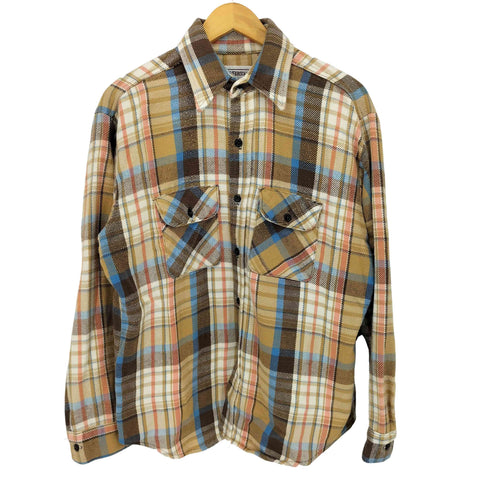 ファイブブラザー FIVE BROTHER 80S L/S ネルシャツ 好配色 メンズ 161/2