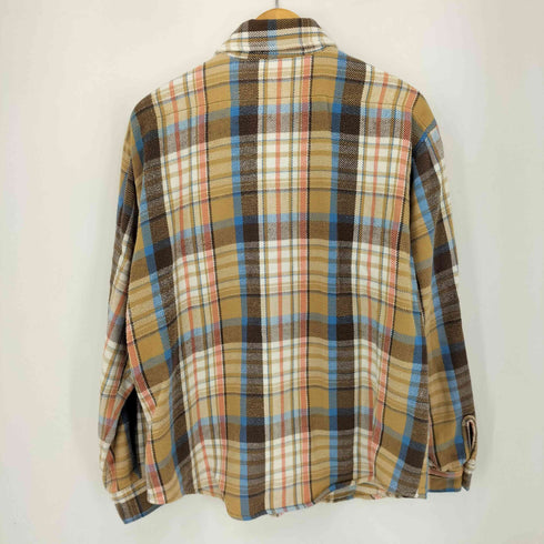 ファイブブラザー FIVE BROTHER 80S L/S ネルシャツ 好配色 メンズ 161/2