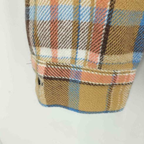 ファイブブラザー FIVE BROTHER 80S L/S ネルシャツ 好配色 メンズ 161/2