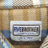ファイブブラザー FIVE BROTHER 80S L/S ネルシャツ 好配色 メンズ 161/2