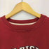 トミーヒルフィガー TOMMY HILFIGER 00S カレッジロゴ Vガゼット クルーネックスウェット メンズ import:L