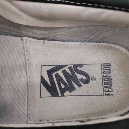 バンズ VANS SLIP-ON47 BLACK x WHITE メンズ JPN:26