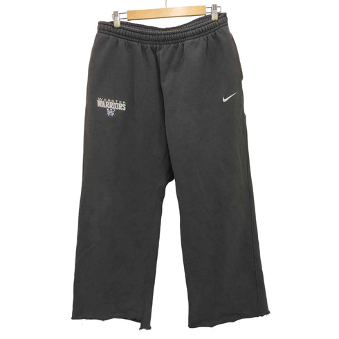ナイキ NIKE Team Premier Fleece Pants スウッシュ チーム 刺繍 カットオフ ワイド スウェット パンツ メンズ XL
