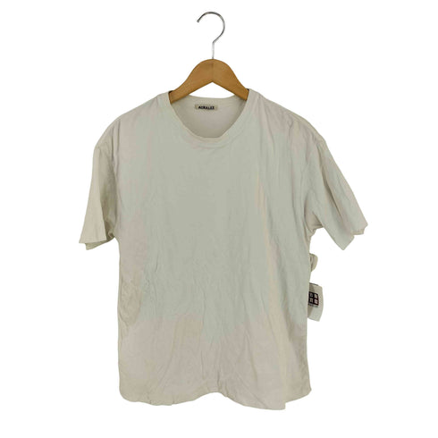 オーラリー AURALEE HIGH GAUGE DOUBLE CLOTH TEE メンズ JPN:3