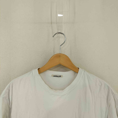 オーラリー AURALEE HIGH GAUGE DOUBLE CLOTH TEE メンズ JPN:3