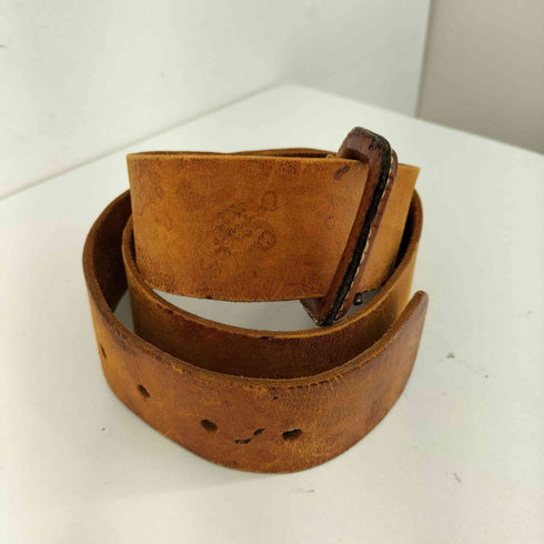 Antonio Barral Mod 102 leather belt メンズ
