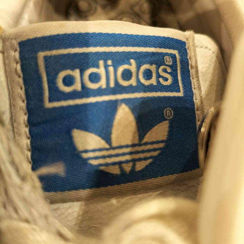 アディダス adidas GAZELLE VINTAGE - WHITE/BLACK/GOLD メンズ JPN:25
