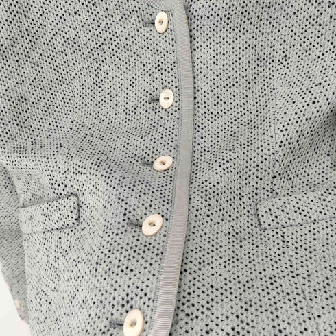 サルヴァトーレフェラガモ Salvatore Ferragamo ナイロン混ビッグカラージャケット レディース US 8