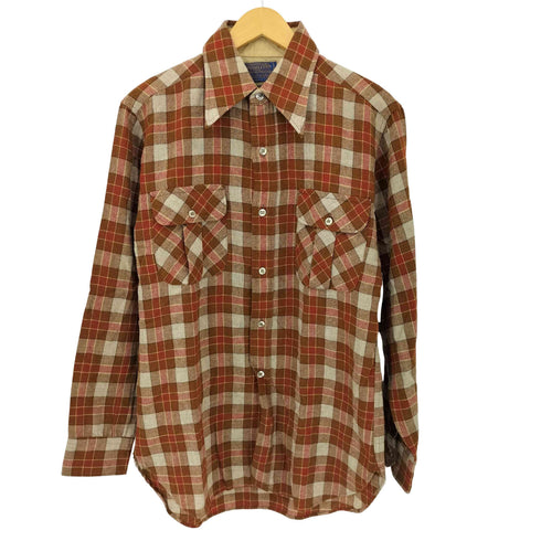 ペンドルトン PENDLETON 70S USA製 チェックボードシャツ メンズ JPN:M