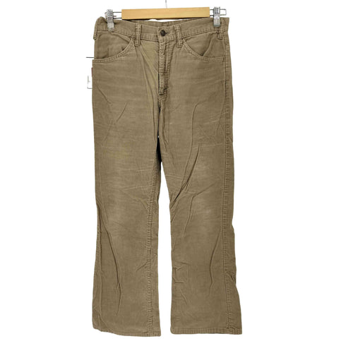 リーバイス Levis 80S 82年製 ボタン裏536刻印 42TALONジップ 646 コーデュロイフレアパンツ メンズ W30 L31
