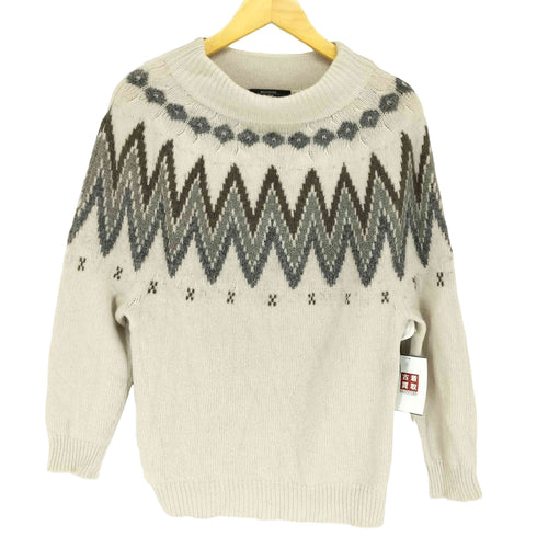 ウィークエンドマックスマーラ Weekend Max Mara ノルディック柄ニット レディース L