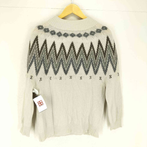 ウィークエンドマックスマーラ Weekend Max Mara ノルディック柄ニット レディース L