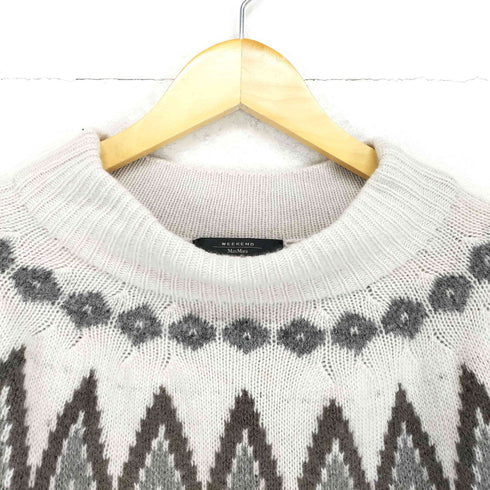 ウィークエンドマックスマーラ Weekend Max Mara ノルディック柄ニット レディース L