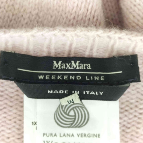 マックスマーラウィークエンド MAX MARA WEEKEND ウール半袖ニット レディース M