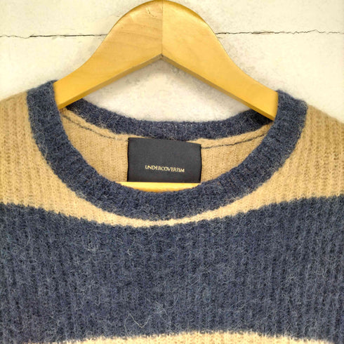 アンダーカバーイズム UNDERCOVERISM 14AW アルパカナイロンボーダーニット メンズ 2