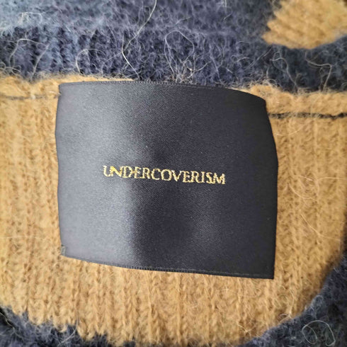 アンダーカバーイズム UNDERCOVERISM 14AW アルパカナイロンボーダーニット メンズ 2