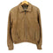 ウィルソン Wilsons Leather 90S 本革 アクションプリーツ ジップアップジャケット メンズ import:S