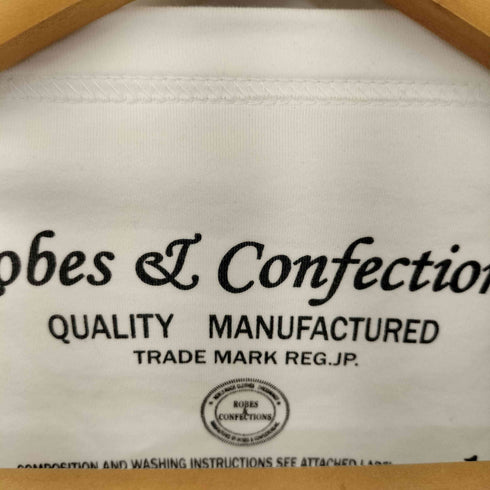 ローブスアンドコンフェクションズ Robes&Confections バックロゴプリントカットソー レディース JPN:1