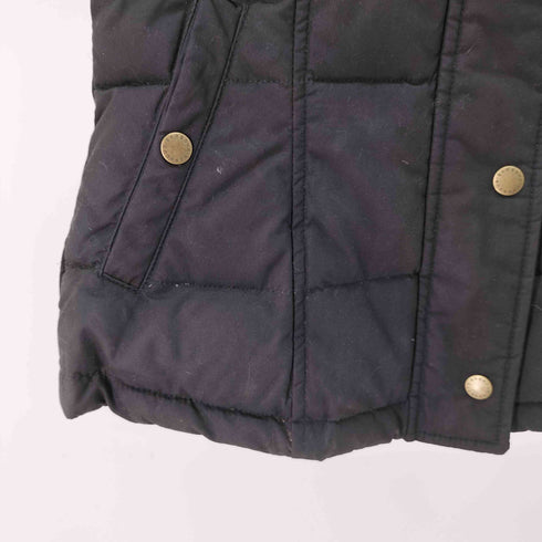 バブアー Barbour ファーフーデッドダウンベスト レディース FR:34