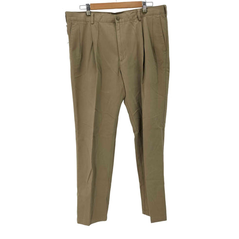 エディーバウアー Eddie Bauer STRAIGHT FIT 2タックチノパンツ メンズ 40×32
