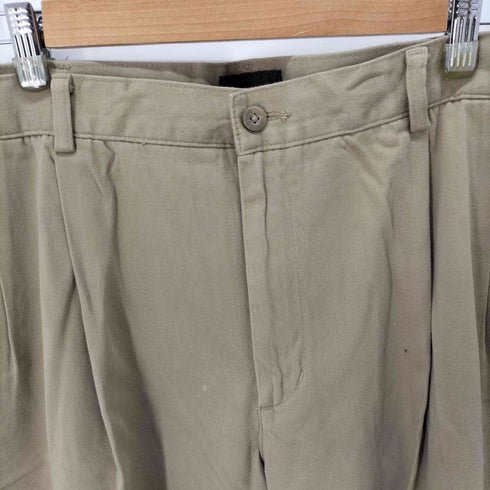 エディーバウアー Eddie Bauer STRAIGHT FIT 2タックチノパンツ メンズ 40×32