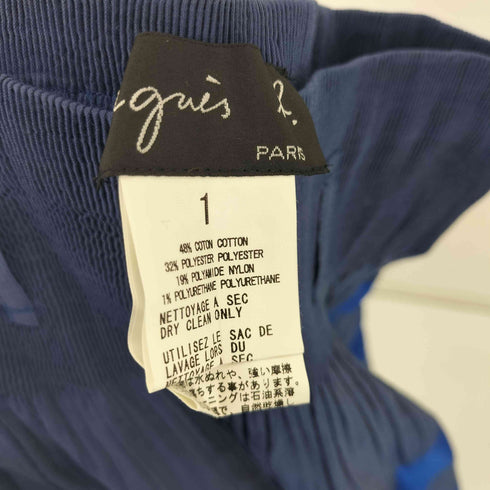 アニエスベー agnes b. ギザデザインスカート レディース JPN:1