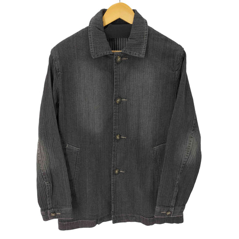 チャップス CHAPS ブラックデニムジャケット メンズ