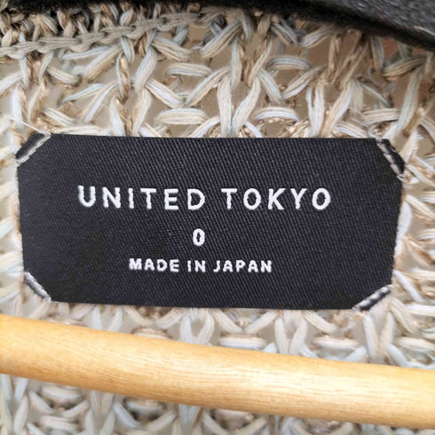 ユナイテッドトウキョウ UNITED TOKYO テープヤーンオーバーサイズ Vニット メンズ JPN:0