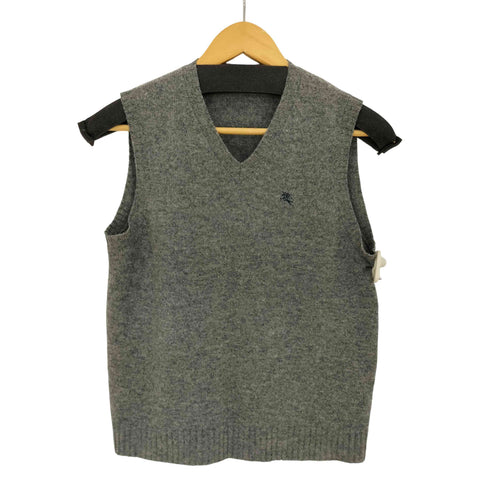 バーバリーブルーレーベル BURBERRY BLUE LABEL ワンポイント ウールベスト レディース import:M