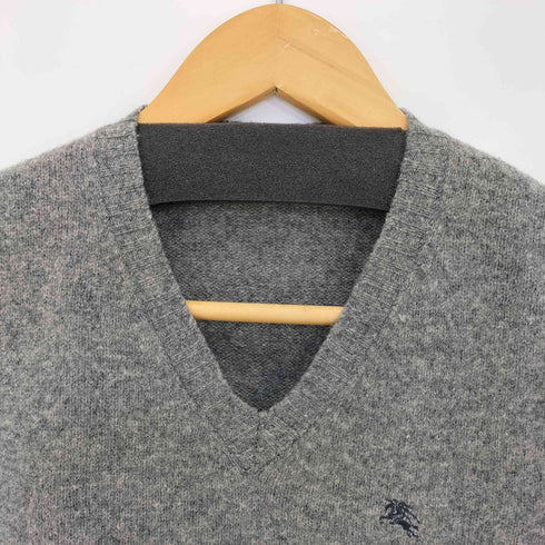 バーバリーブルーレーベル BURBERRY BLUE LABEL ワンポイント ウールベスト レディース import:M