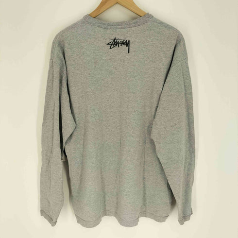 ステューシー Stussy ボーンスカル サングラス ロゴ L/S Tシャツ メンズ import:L