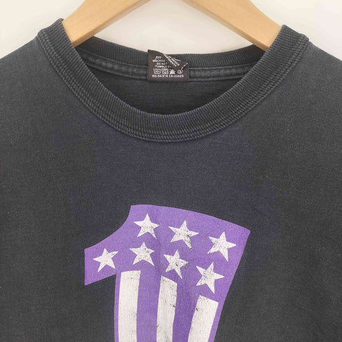 ステューシー Stussy 00S 黒タグ スカルウィング ナンバーワン 両面 プリント L/S Tシャツ メンズ import:XL