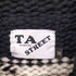 TA acoustic STREET カナダ製 スカル ジップアップ カウチン ニット ジャケット メンズ