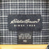 エディーバウアー Eddie Bauer 00S 黒タグ フラップポケット L/S チェック シャツ メンズ import:XS